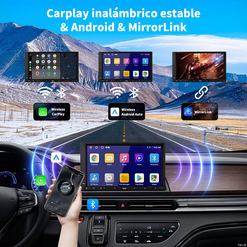 Radio Android 13.0 Gps Mirror Mirror Link Carplay Wifi 7 PLG