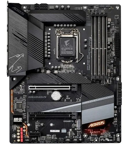 Mother Gigabyte Z590 Aorus Elite 11ma Gen Socket 1200 Pcie 4
