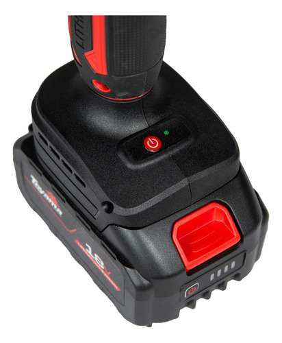 Tesoura De Poda 25mm De Corte Brushless Com Maleta Toyama Cor Vermelho Com Preto