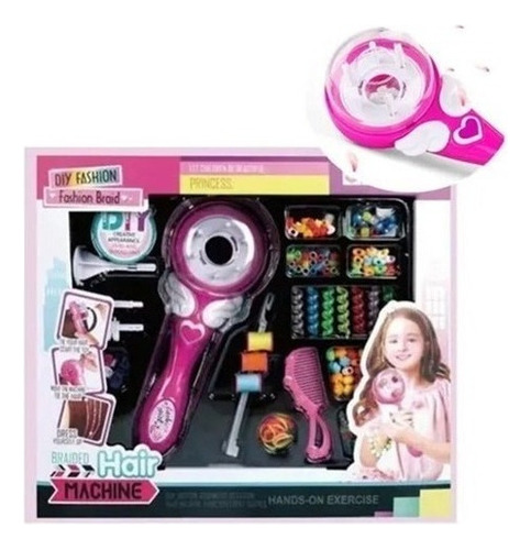 2024 Lazhu Diy Fashion Girl Kit Automático De Trenzado De