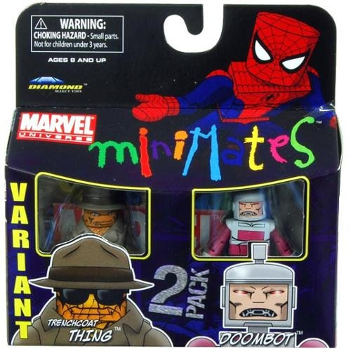 Marvel Minimates Series 37 Figuras Trenchcoat Cosa &