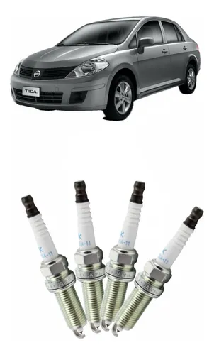 comprar Bujia Original Nissan Tiida, Versa, March Set X4