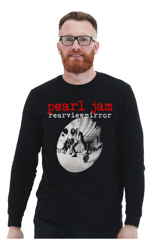 Polera Ml Pearl Jam Rearviewmirror Rock Impresión Directa