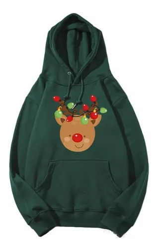 Sudaderas navideñas con luces sale