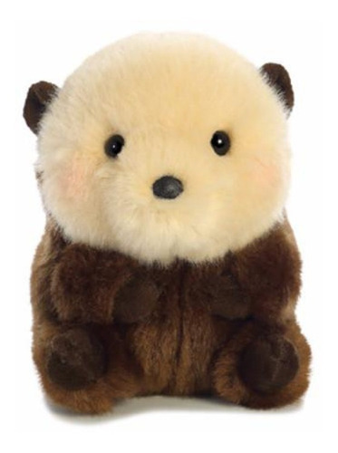 Peluche Coqueta Nutria Marca Aurora Altura 13cm Felpa Suave 