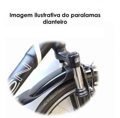 Imagem 4 de 5 de Paralama Plástico Diant/tras High One Bike Aro 20 A 29 Par