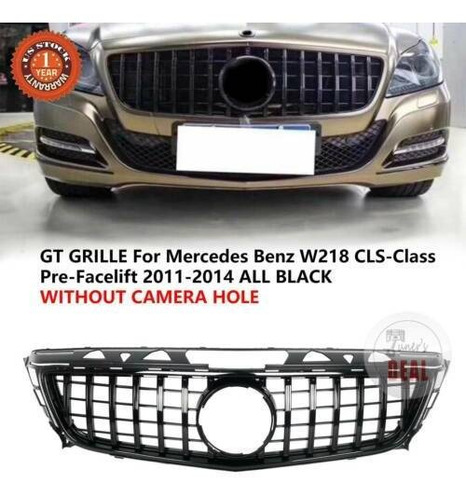 Gt Grille For Mercedes Benz W218 Cls-class 2011-2014 All Td1