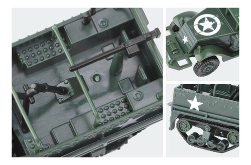 1/72 Plástico Vintage Media Pista Camión Juguete 4d