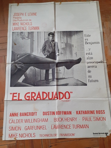 Afiche De Cine Película: El Graduado