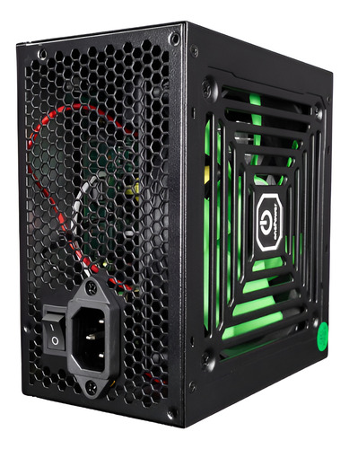 Fonte Atx Onepower 500w Mp500-opasw Bivolt Preta Sem Cabo