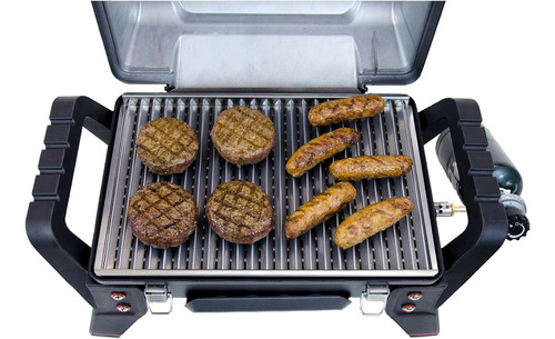Parrilla A Gas Portátil True-infrared Grill2go Negra