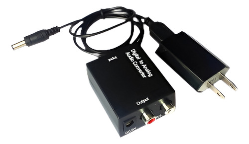 Dac Digital Óptico Toslink Señal Coaxial Adaptador Conversor