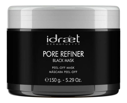 Máscara Peel-off Black Mask Pore Refiner Idraet 