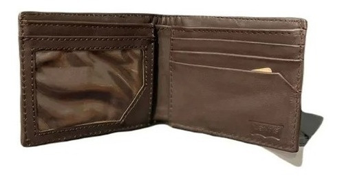 Imagen 2 de 5 de Billetera Hombre Cuero Levis New Basic Tab Wallet