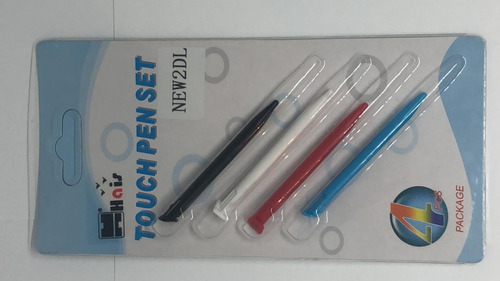 Imagen 2 de 2 de Set De 4 Lápiz Táctil Para New 2ds Xl - Enter Games