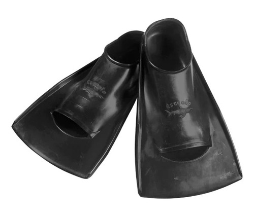 Aleta Corta Hule Negra Escualo Talla 27-29