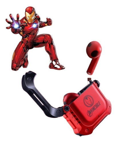 Audífonos Bluetooth Disney N11 Marvel Spiderman Iron Man A