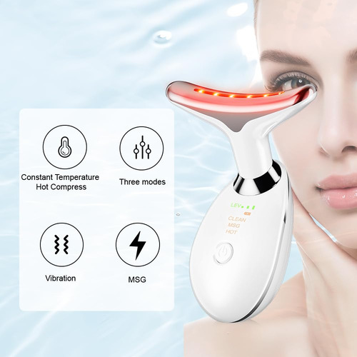 Masajeador Facial Yunruo Neck Sculpting Con 3 Modos De Color