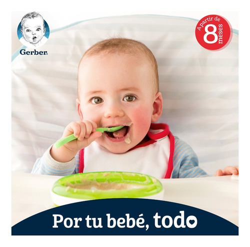 Papilla Gerber Etapa 3 Frutas Mixtas, 170 Gr, Paquete De 12