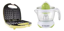 Comprar Waflera Yelmo Wm-1901 + Exprimidor Yelmo Ex-1303 700 Ml