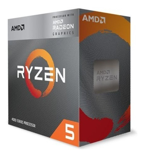 Imagen 1 de 1 de Microprocesador Pc Amd Ryzen 5 4600g 8mb 3.7ghz Socket Am4 100-100000147box 6 Nucleos 12 Hilos
