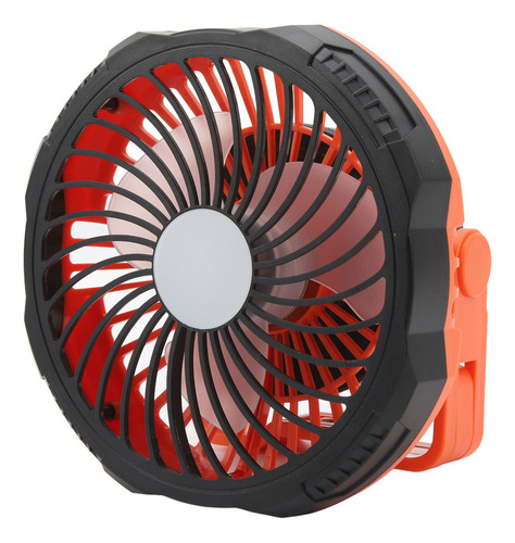 Ventilador De Camping Portátil De Tres Aspas Con 4 Velocidad