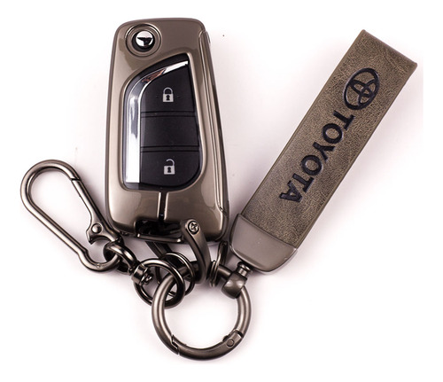 Funda Zinc Llave Toyota Tipo Navaja Hilux Rav4 Cruiser Yaris