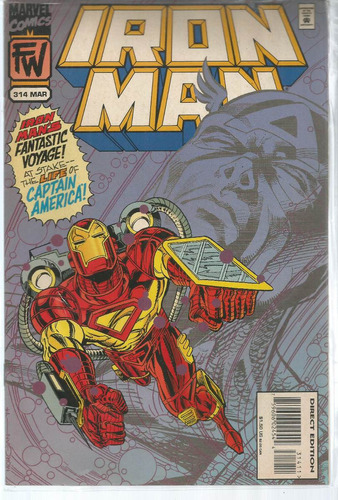 Iron Man 314 - Marvel - Bonellihq Cx336 H21