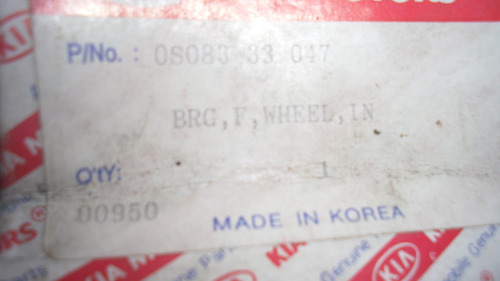Vendo Balinera De Kia Besta Son Nuevas