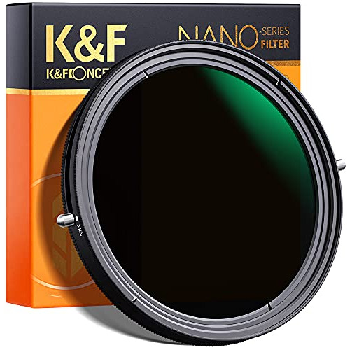 K&f Concept 77mm Variable Fader Nd2-nd32 Filtro Nd Y Filtro 