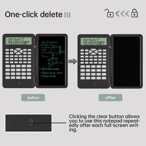 Calculadora Científica Tablet De Escritura, Protable C.