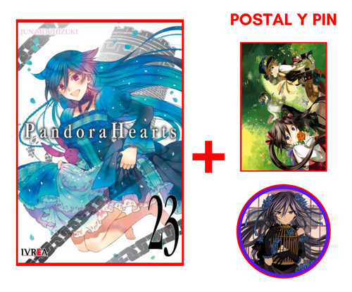 Ivrea Arg - Pandora Hearts #23 + Postal Y Pin