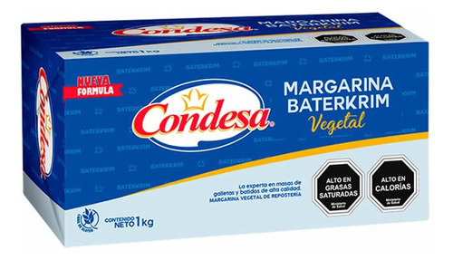 Margarina Baterkrim Vegetal Condesa 1k