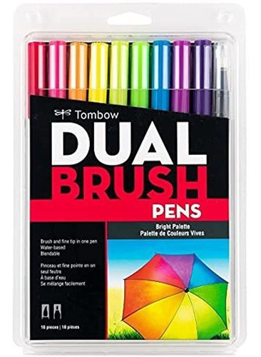 Tombow Pen - Rotuladores De Doble Pincel (brillantes)