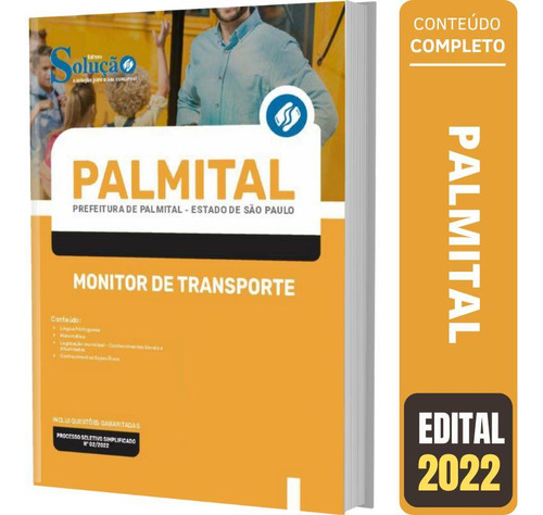 Apostila Prefeitura Palmital Sp - Monitor De Transporte