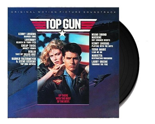 Top Gun - Original Soundtrack Vinilo Nuevo Importado