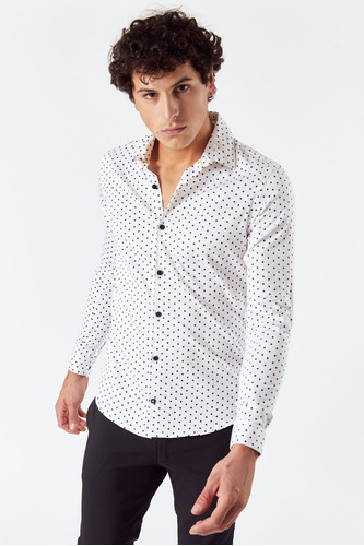 Camisa Ml Alba Blanco Tascani