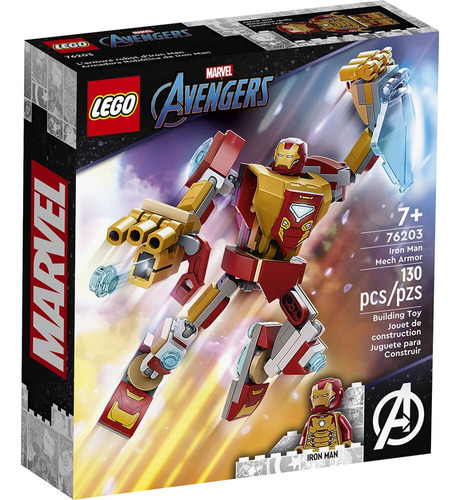 Lego Robo Iron Man Avengers Marvel - Lego Super Heroes 