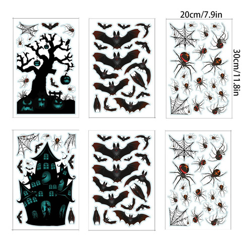 Adhesivo De Pared Para Ventana, Decoración De Castillo De Ha