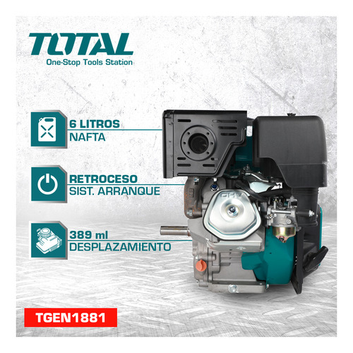 Motor Naftero Horizontal 13hp Total