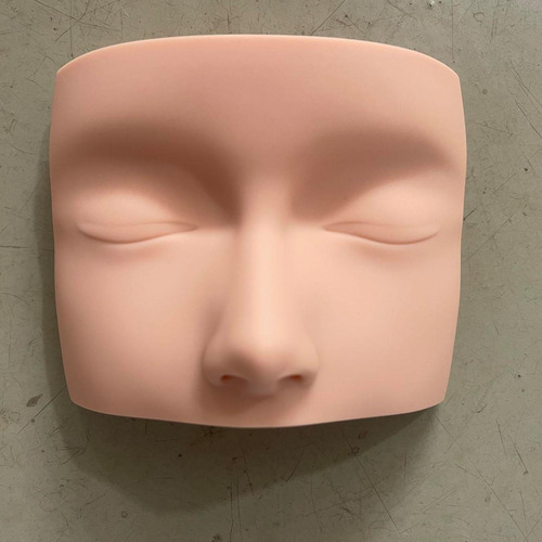 Cabeza De Maniquí De Pestañas, Cabeza Plana Facial, Cabeza