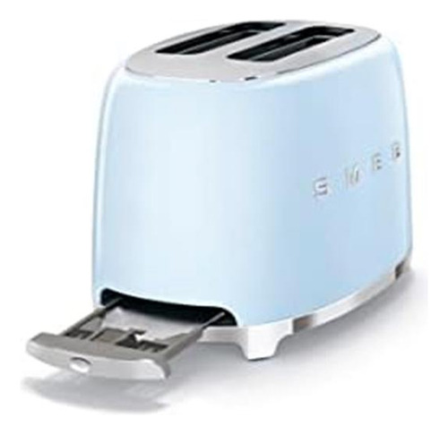 Tostadora Retro Smeg De 2 Rebanadas (azul Pastel)