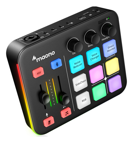 Mezclador De Audio Mixer Consola Sonido Maono G1 Neo Usb Xlr
