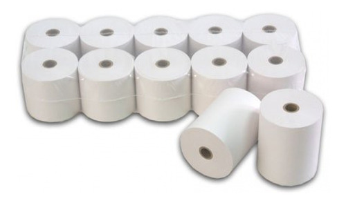 Rollos En Papel Termico De 80mm X 60mts X 20 Unidades