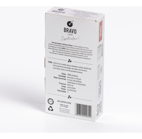 Café Tenor Bravo 50g com 10 cápsulas