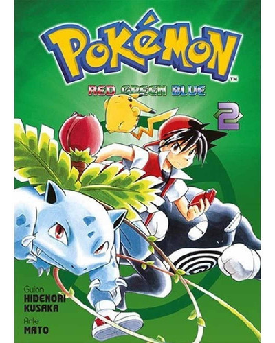 Manga Pokemon Red Green Blue Panini Tomos Gastovic Anime 