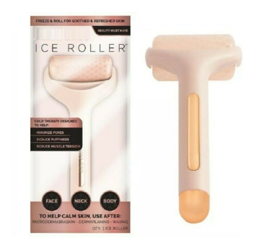 Rodillo De Hielo Ice Roller Masajeador Rostro Cuello Ojos