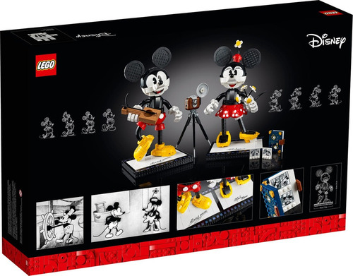 Lego Disney 43179 Bloques Mickey Mouse Y Minnie Mouse