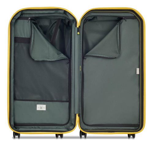 Valija Trunk Grande Expandible 80 Cm Delsey Rempart Color Verde