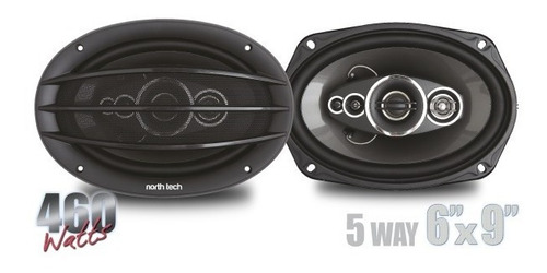 Parlantes Auto 6x9 460w North Tech